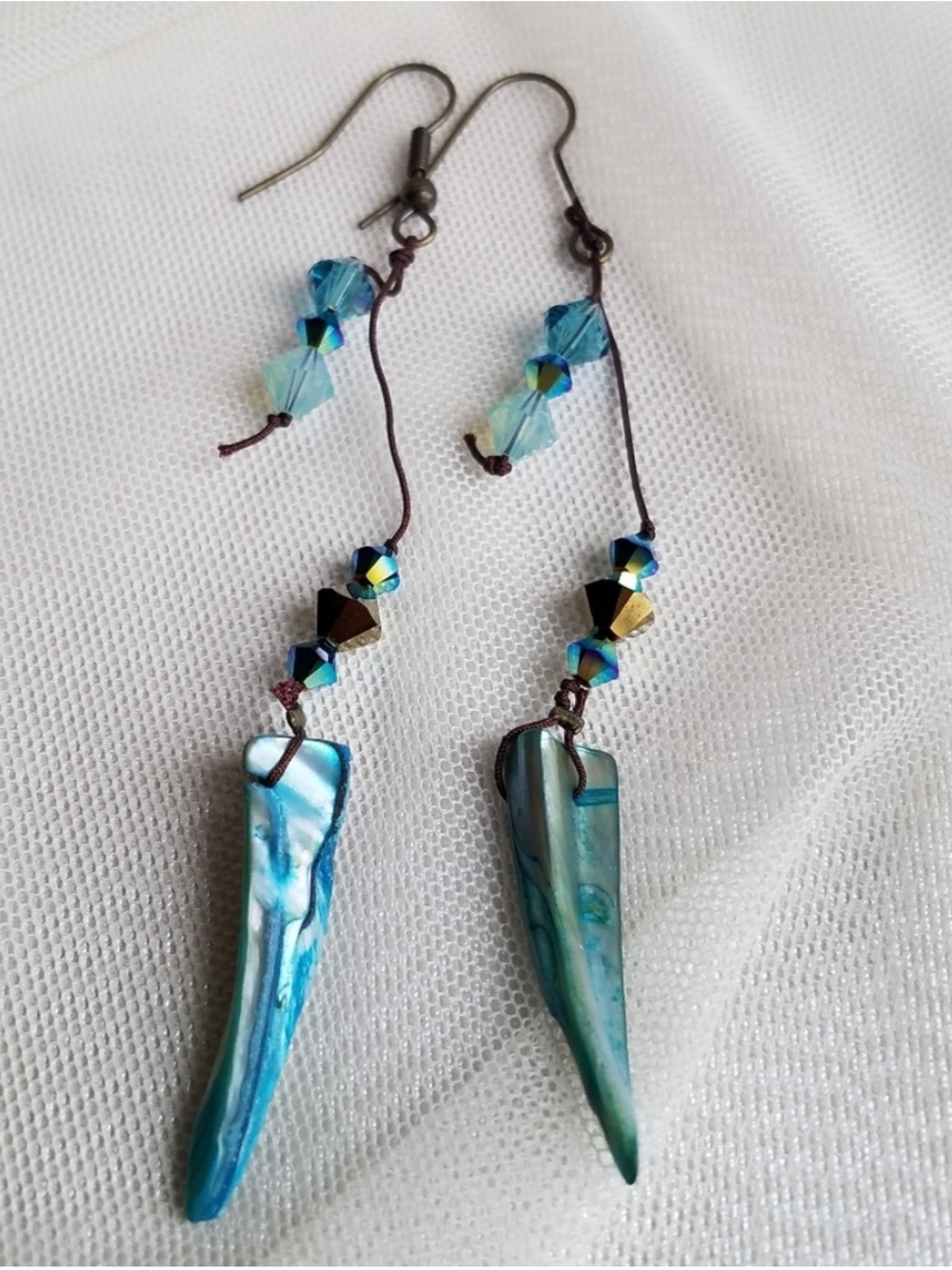 Swarovski Elements Unique Handmade Contemporary Earrings NEW